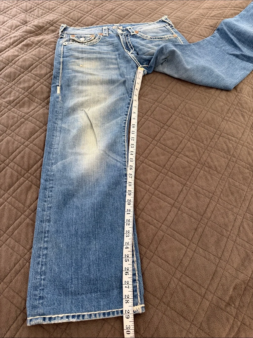 True Religion Ricky Relaxed Straight Jeans size 32